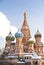 St. Basil\'s Cathedral in winter, Moscow