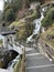 St. Beatus Waterfall or Waterfalls and cascades under the St. Beatus cave (Wasserfall bei den St. Beatus Hoehlen)