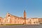 St.Benedict basilica and Polirone Abbey in San Benedetto Po, Italy