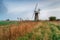 St Benet`s Windmill in Norfolk