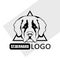 St. Bernard dog logo.