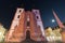 St blasius church fulda germany at night