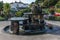 St. Brelade seafront fountain