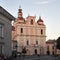 St. Casimir church in the Old Town of Vilnius city. One of many beautiful architecture churches of historical city