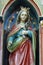 St. Catherine of Alexandria statue on the altar of St. Anthony of Padua at St. Roch Church in Luka, Croatia