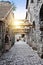 St. Catherine Passage - a little walkway in the old city Tallinn, Estonia