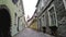 St. Catherine Passage a little walkway in the old city Tallinn Estonia