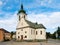 St Catherine`s church in Volary, Sumava Mountains, Czech Republic