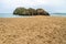 St Catherines Island, Tenby in Wales, from the beach, wide angle