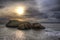 St Catherines Island Tenby Wales in HDR