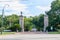 St. Charles Avenue Entrance to Audubon Park in New Orleans