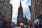 St Columba`s Free Church of Scotland, in Royal Mile in Edinburgh