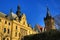 St. Cyril a MetodÄ›j Church, The New Town Hall (Czech: NovomÄ›stskÃ¡ radnice), Old Buildings, New Town, Prague, Czech Republic