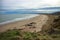 St Cyrus Beach. Aberdeenshire, Scotland, UK