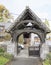 St Dyfnog Church Lychgate, Llanrhaeadr, Wales