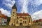 St. Egidius Basilica in old city of Bardejov, Slovakia