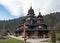 St Elias Wooden Church in Dora, Yaremche, Ukraine