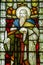 St Elisha Stained Glass Window