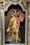 St Florian statue on the altar of St Florian in parish church Saint George in Gornja Stubica, Croatia