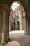 St Galgano Abbey (Abbazia di San Galgano), Tuscany, Italy vintage look