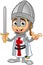 St. George Boy Knight Character