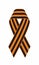 St. George Ribbon. Symbol of the USSR victory in the Great Patriotic War, May 9.