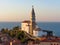 St. George\'s Parish Church in Piran