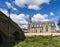 St Georges United Reformed Church, Morpeth, Northumberland and the Morpeth Telford Bridge