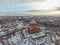 St. Hovhannes Church and Abovyan city, Armenia