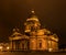 St Isaac Cathedral in Petersburg. Night Photography.