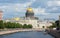 St. Isaac`s Cathedral and Moyka river , Saint Petersburg, Russia