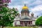 St. Isaac`s Cathedral in spring, Saint Petersburg, Russia