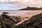 St Ives beach Rock