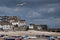 St Ives harbour at low Tide