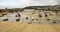 St Ives Harbour at Low Tide.