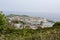 St Ives from the hillside, Cornwall, UK
