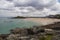 St Ives Porthmeor Beach clouds