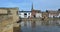 St Ives Quay and Historic bridge with it\'s Chapel.