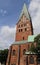 St. Johannis church tower of Luneburg, Germany