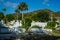 The St. John Cemetery on the island of Saint Barthelemy, a French-speaking Caribbean island commonly known as St. Barts