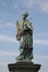 St. John of Nepomuk Statue on Prague Charles Bridge, Czech republic