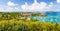 St. John, USVI - Cactus Hillside Above Cruz Bay