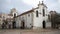 St. Julian\\\'s Church, with Baroque elements, at the Bocage Square in the center of the town, Setubal, Portugal