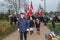 St Julien Les Metz, October 17, 2019. 75th anniversary of the liberation of Metz by the 95th division United States