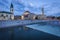 St. Ladislau Church and city hall in Oradea