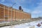 The St. Lawrence Warehouse  as seen from the Van Horn  overpass in Montreal