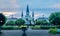 St. Louis Cathedral and Jackson Square, New Orleans, LA