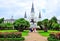 St. Louis Cathedral in Jackson Square in New Orleans, LA