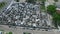 St. Louis Cemetery No 1 in New Orleans. Cityscape, Louisiana. City Skyline in Background XII