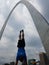 St. Louis handstand